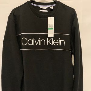 NWT Calvin Klein Logo Men’s Large Crewneck Sweater